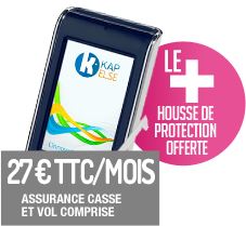 lecteur eskapad à partir de 27€/mois assurance casse et vol comprise